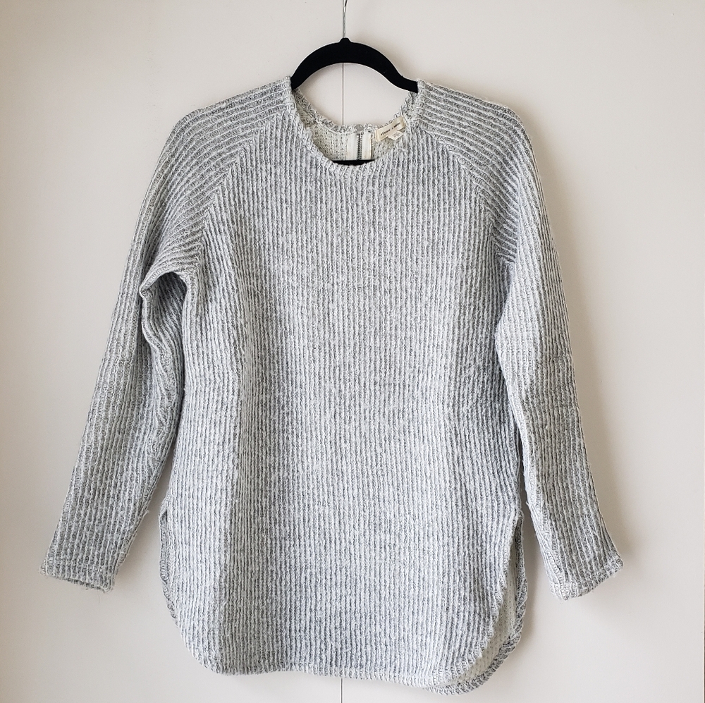 Silence And Noise Cozy Gray Women's Sweater